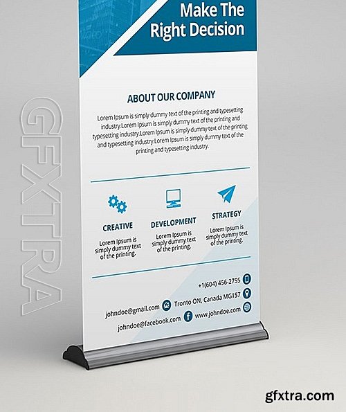 CM - Corporate Business Roll-up Banner 1138886