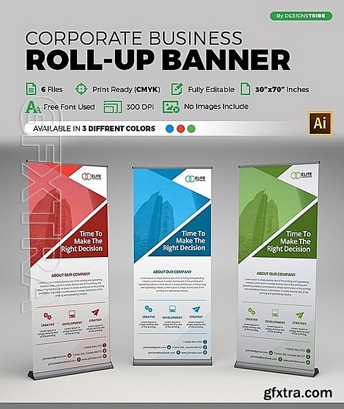CM - Corporate Business Roll-up Banner 1138886