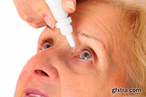 Collection of eye drops for the treatment of prevention of a healthy eye 25 HQ Jpeg