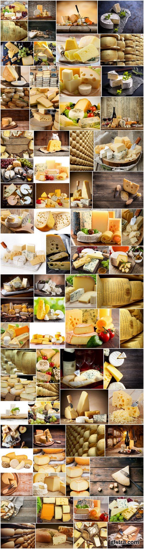 Different cheeses varieties - 76xUHQ JPEG