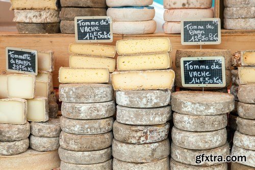 Different cheeses varieties - 76xUHQ JPEG