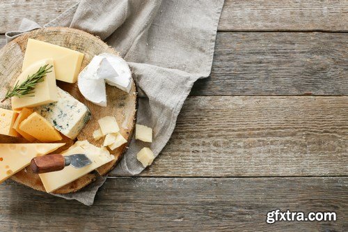 Different cheeses varieties - 76xUHQ JPEG