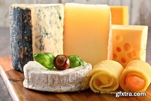 Different cheeses varieties - 76xUHQ JPEG