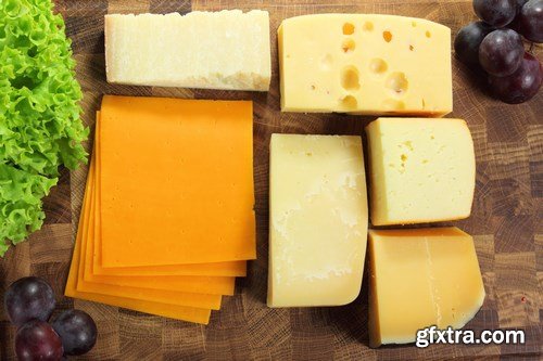 Different cheeses varieties - 76xUHQ JPEG