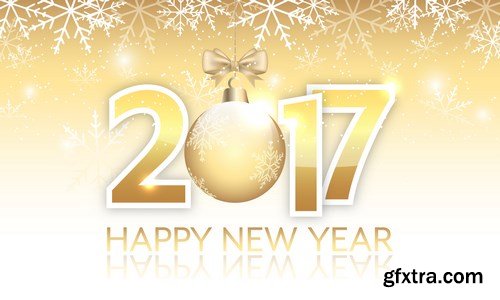 New Year Design 2017 part 4 - 26xEPS