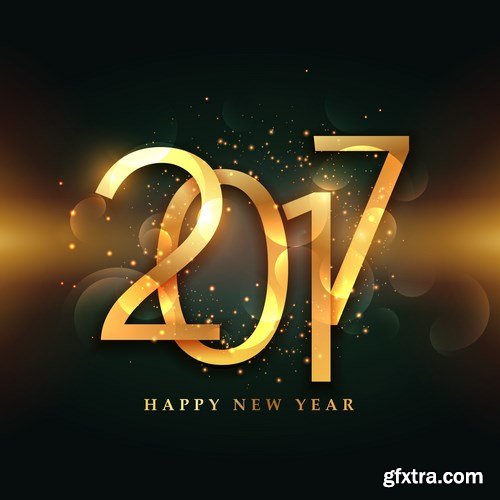 New Year Design 2017 part 4 - 26xEPS