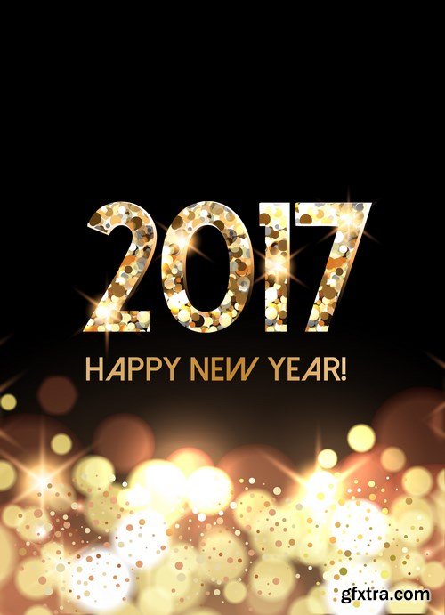 New Year Design 2017 part 4 - 26xEPS