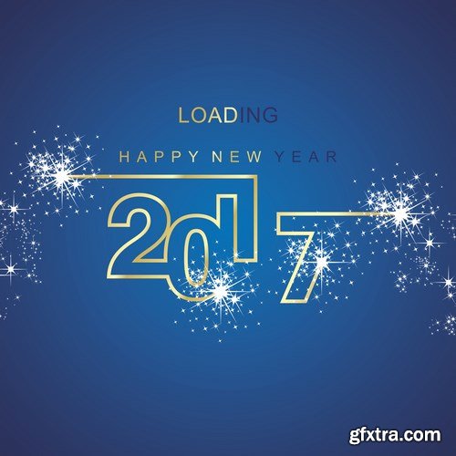 New Year Design 2017 part 4 - 26xEPS