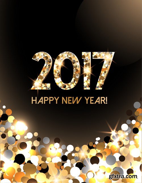 New Year Design 2017 part 4 - 26xEPS