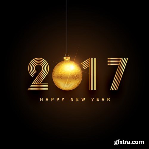 New Year Design 2017 part 4 - 26xEPS