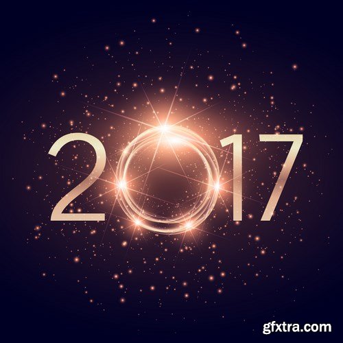 New Year Design 2017 part 4 - 26xEPS