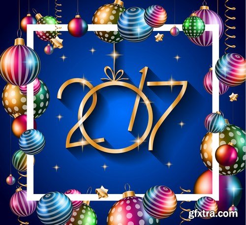 New Year Design 2017 part 4 - 26xEPS