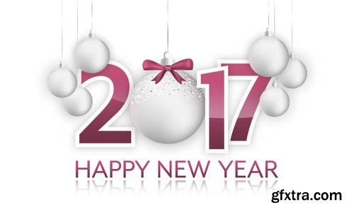 New Year Design 2017 part 4 - 26xEPS