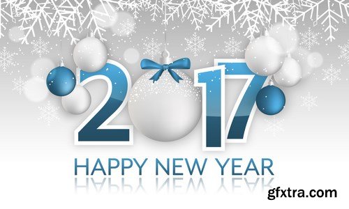 New Year Design 2017 part 4 - 26xEPS