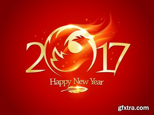 New Year Design 2017 part 4 - 26xEPS