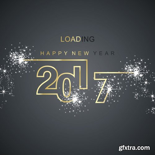 New Year Design 2017 part 4 - 26xEPS