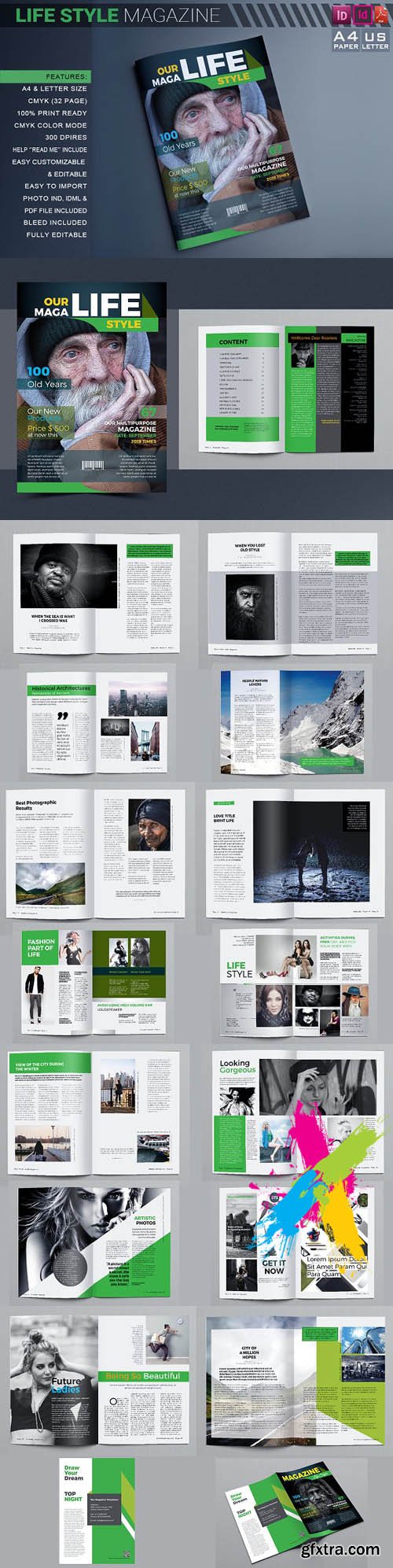 CM Life Style Magazine Template 1135903