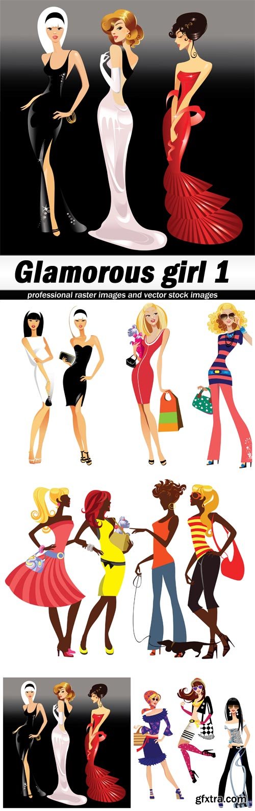 Glamorous girl 1 - 5 EPS