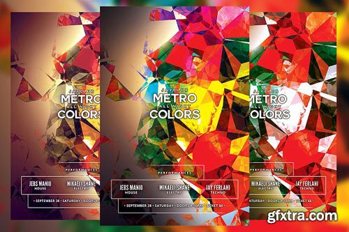 CM Metro Colors Club Flyer 1134846