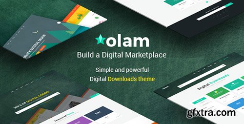 ThemeForest - Olam v3.1.1 - WordPress Easy Digital Downloads Theme - 14331470