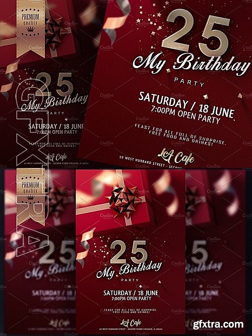 CM - Birthday Invitation Flyer 1139530