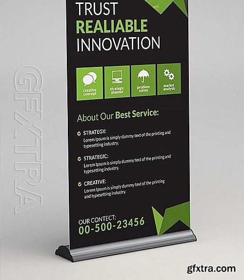 CM - Corporate Business Roll-up Banner 1138914