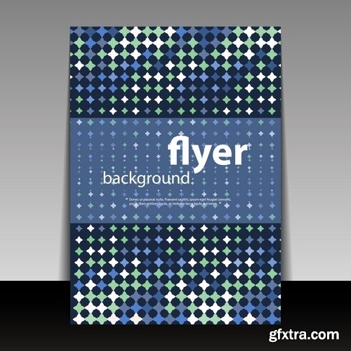 Collection book cover journal notebook flyer card business card banner vector image 42-25 EPS