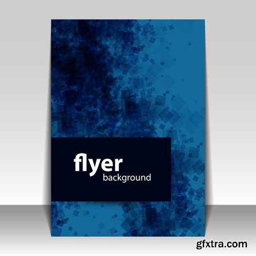 Collection book cover journal notebook flyer card business card banner vector image 42-25 EPS