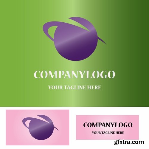 Collection logo icon web design element site 39-25 EPS