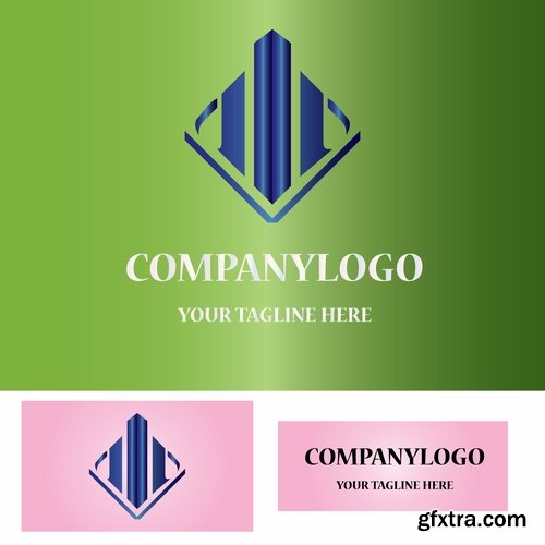 Collection logo icon web design element site 39-25 EPS