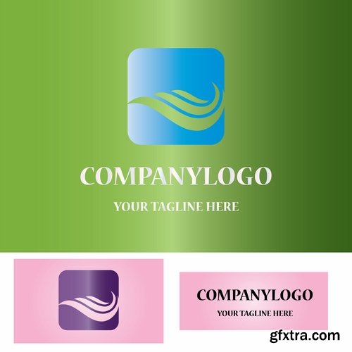 Collection logo icon web design element site 39-25 EPS