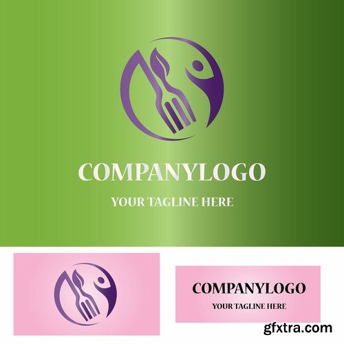 Collection logo icon web design element site 39-25 EPS