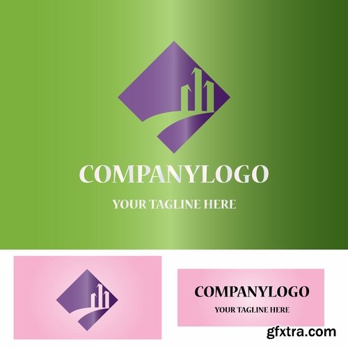 Collection logo icon web design element site 39-25 EPS