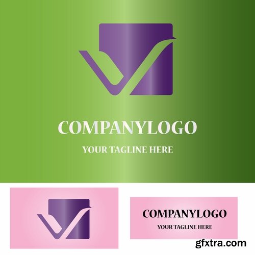 Collection logo icon web design element site 39-25 EPS