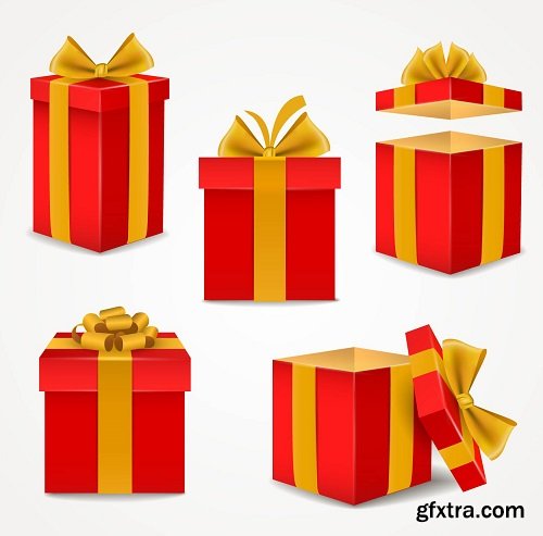 Vectors - Christmas gifts 5