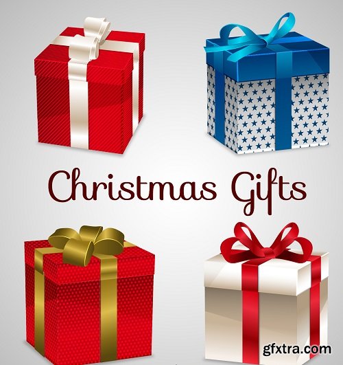 Vectors - Christmas gifts 5