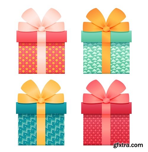 Vectors - Christmas gifts 5