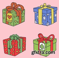 Vectors - Christmas gifts 6