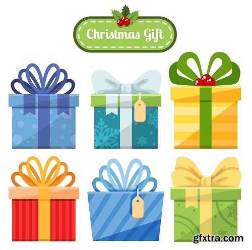 Vectors - Christmas gifts 6