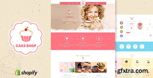 ThemeForest - Cake Shop - Shopify Theme for Bakery and Cafe (Update: 2 September 16) - 17378074