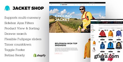 ThemeForest - Jacket Shop v1.0 - Fashion Shop Shopify theme - 18395015