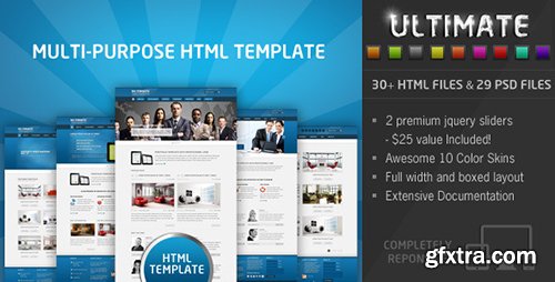 ThemeForest - Ultimate - Responsive HTML Template (Update: 28 June 15) - 3770836