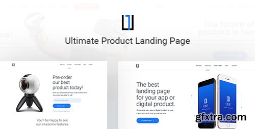 ThemeForest - One - Ultimate Product Landing Page PSD 18844947