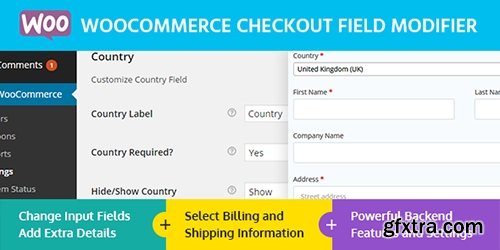 MyThemeShop - WooCommerce Checkout Field Modifier v1.0.1 - WordPress Plugin