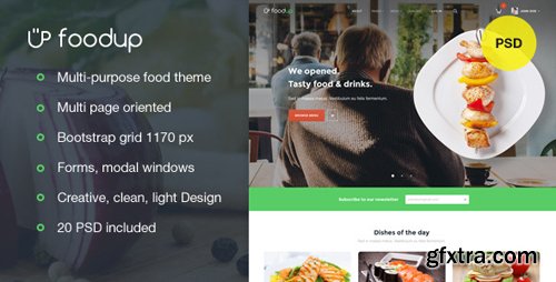 ThemeForest - FoodUp — Multi-purpose food & restaurant theme 9815373