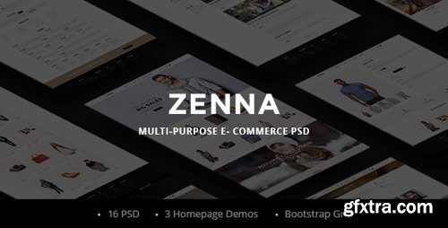 ThemeForest - Zenna | Multi-Concept E-commerce PSD Template 11926649