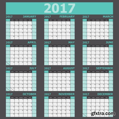 Calendar 2017 - 24xEPS