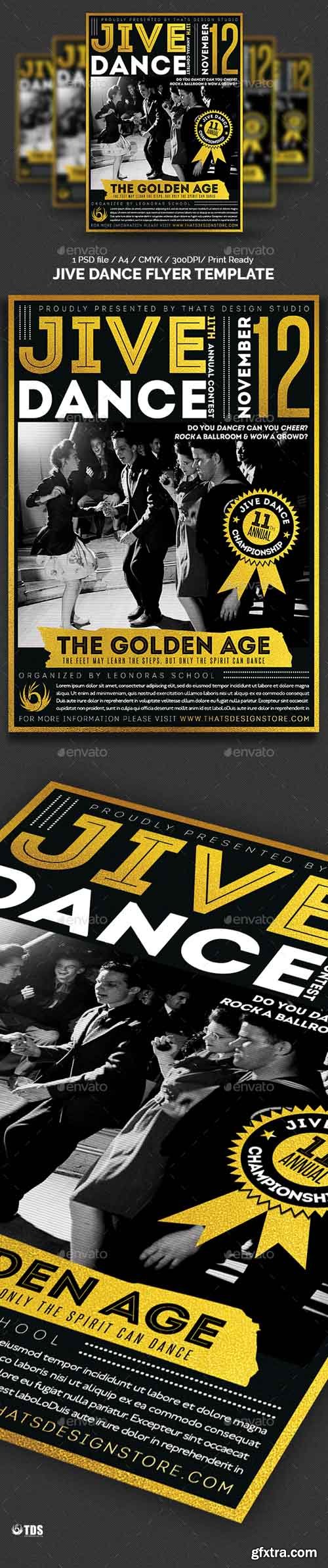 GR - Jive Dance Flyer Template 13990263