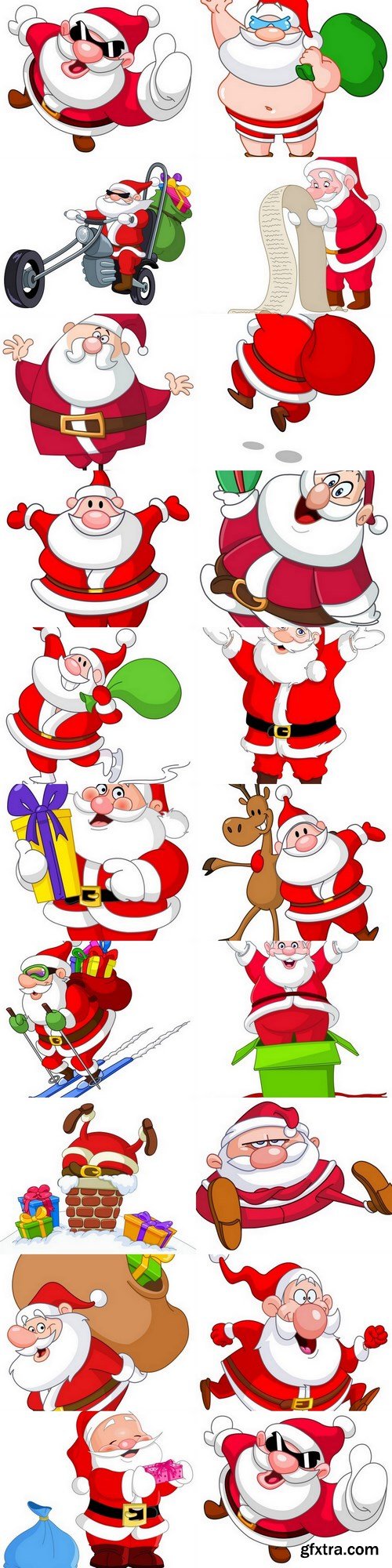 santa - 19 EPS Vector Stock