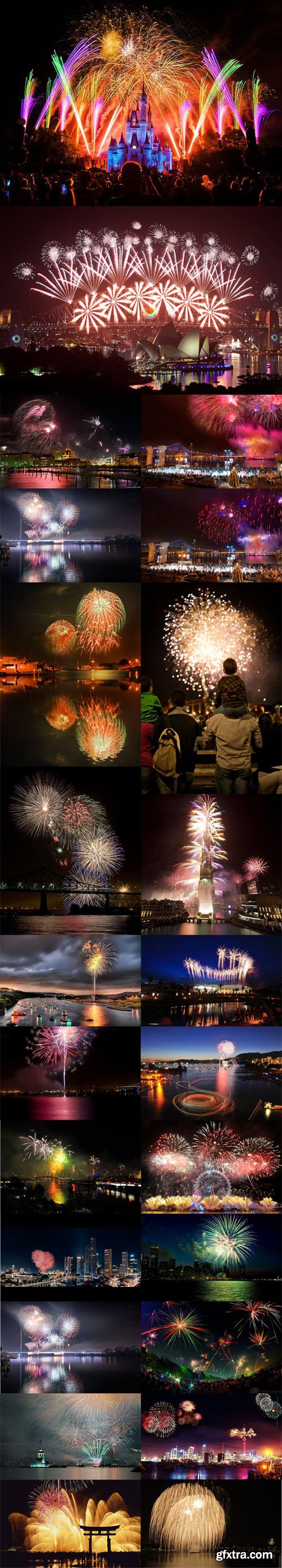 New Year Fireworks Photos Around the World [23 Photos]